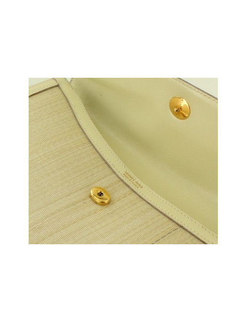 pochette HERMES en crinoline