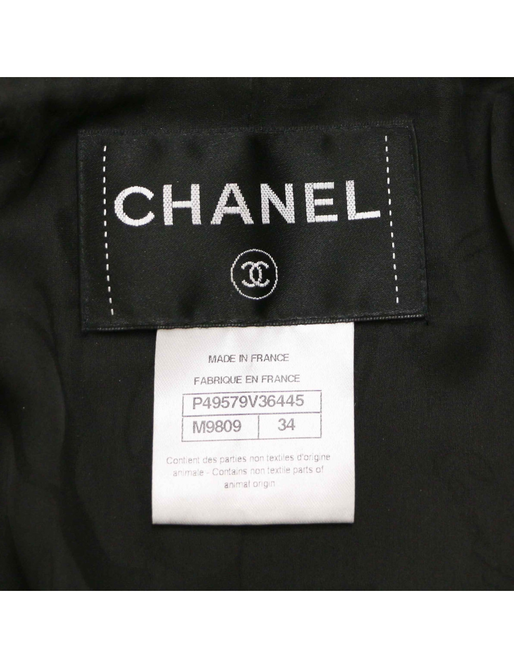 CHANEL jacket Métiers d'Art Paris-Dallas Collection, size 34