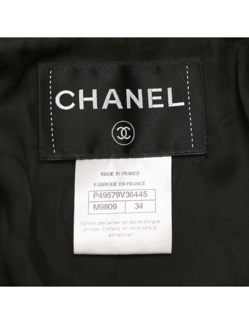 CHANEL jacket Métiers d'Art Paris-Dallas Collection, size 34