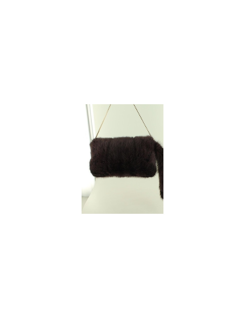 petit sac du soir GUCCI bijou en vison