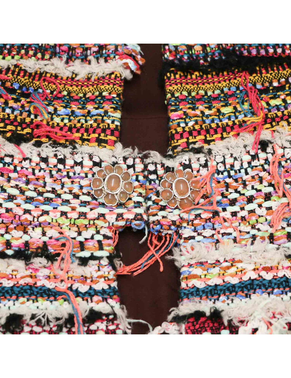 CHANEL coat with Lesage embroideries size 36FR