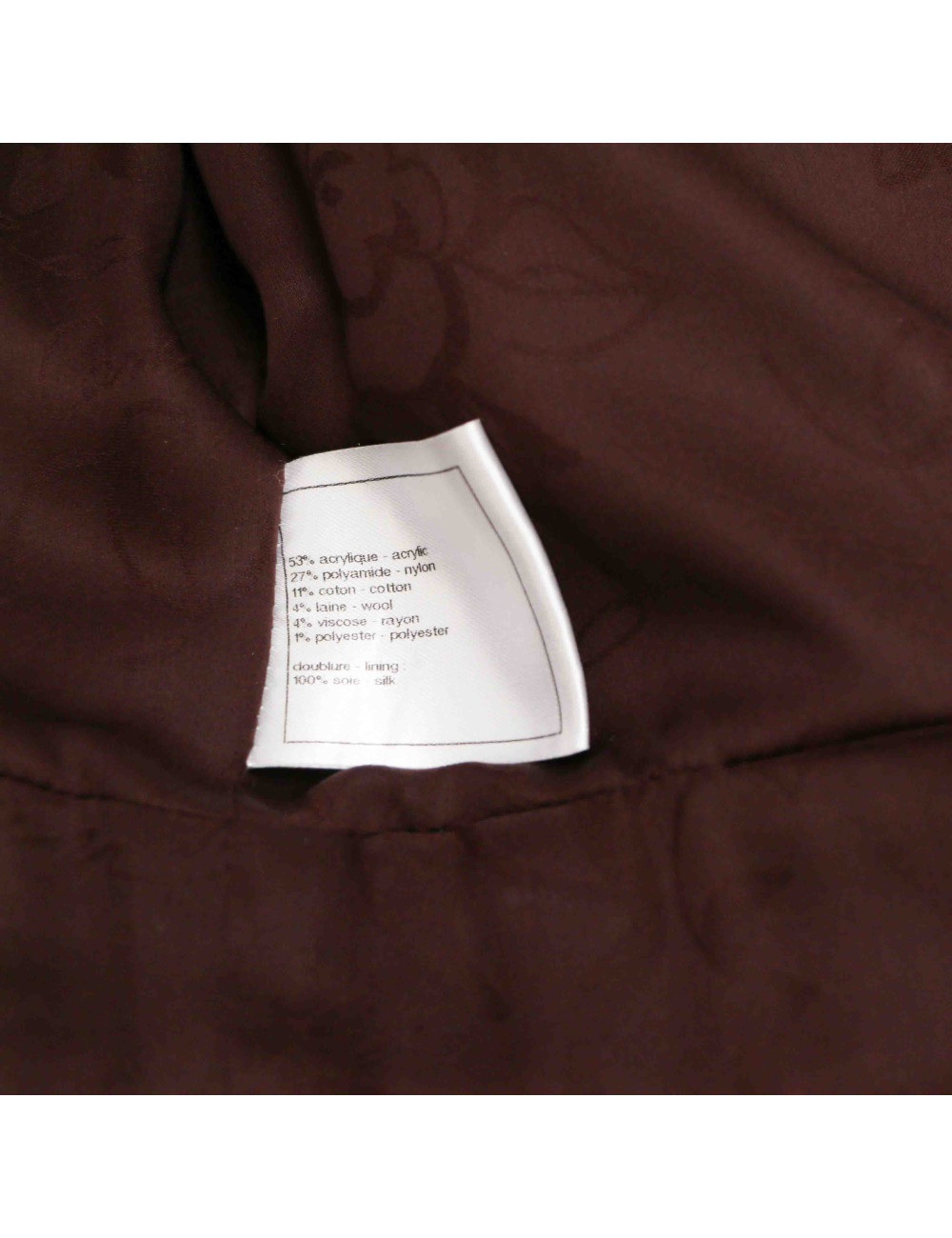 CHANEL coat with Lesage embroideries size 36FR