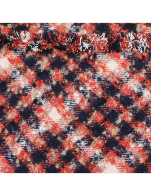 Veste T 38 CHANEL agneau lainée réversible