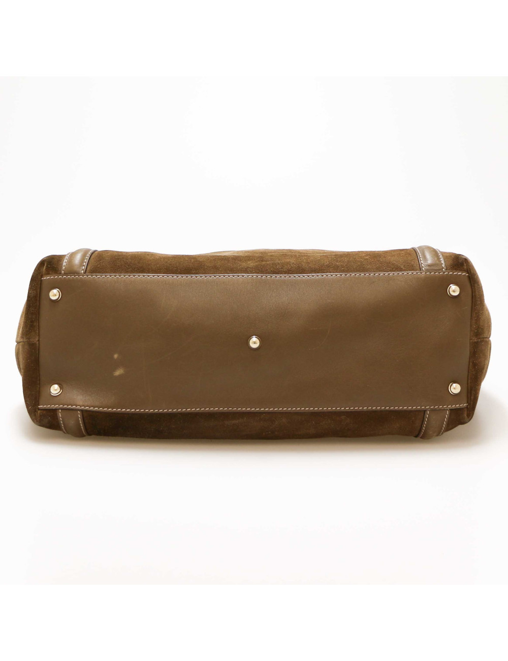 Cabas GUCCI suede marron