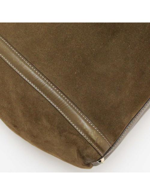 Cabas GUCCI suede marron