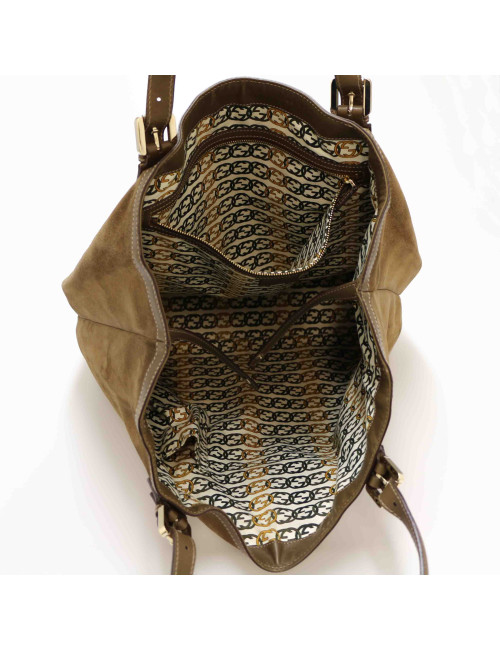 Cabas GUCCI suede marron