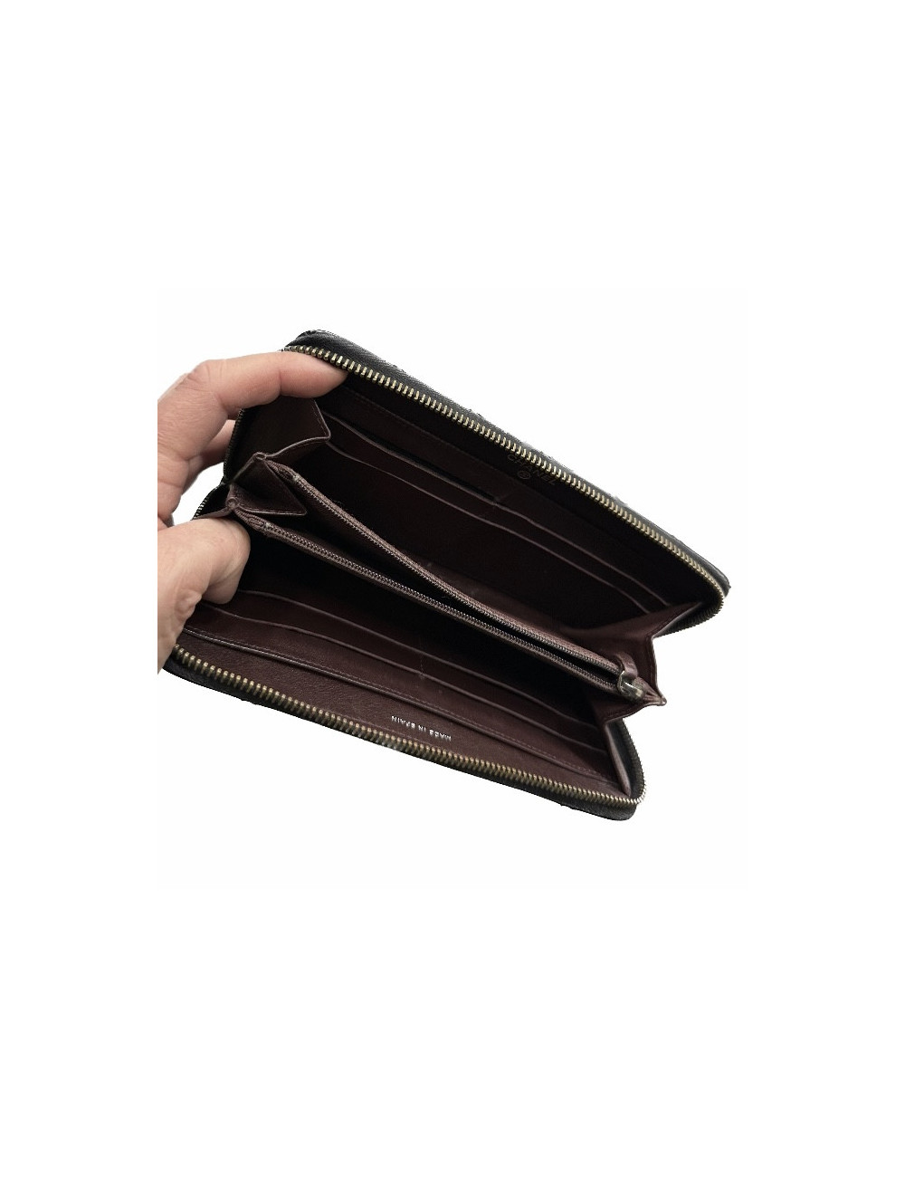 Compagnon CHANEL matelassé noir