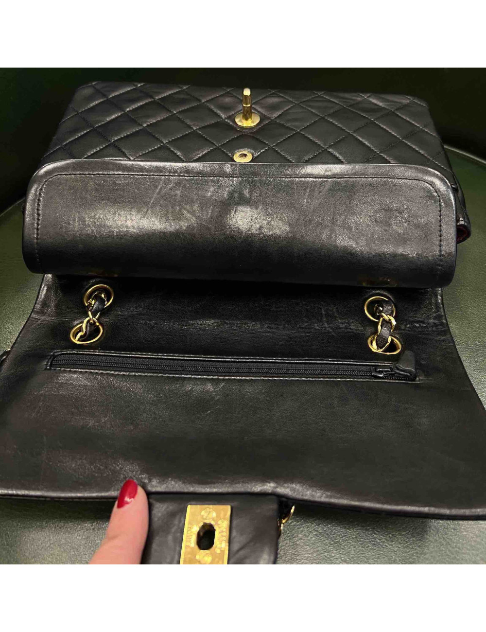 Sac classique medium CHANEL noir