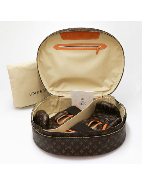 Sac de sport LOUIS VUITTON par Karl Lagerfeld  gants de boxe Monogram