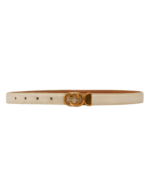 Ceinture T 80 GUCCI beige