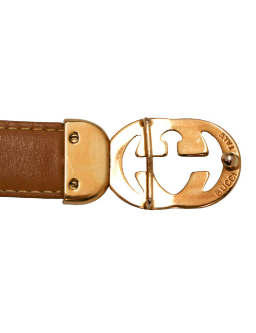 Ceinture T 80 GUCCI beige