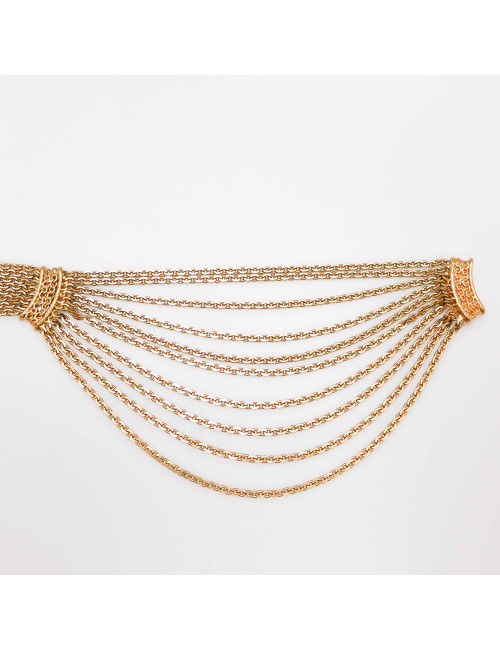 CHANEL Vintage multi-chains belt