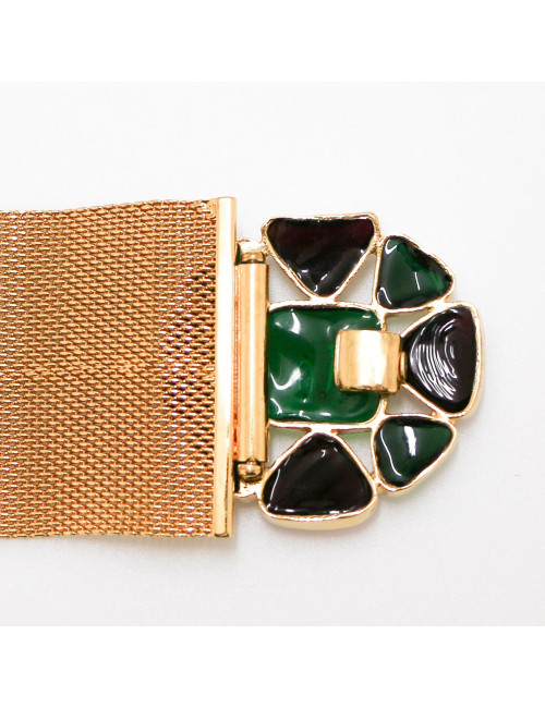 CHANEL Couture molten glass belt