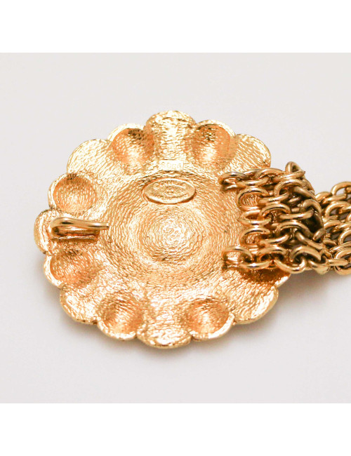 Large ceinture CHANEL chaîne dorée vintage