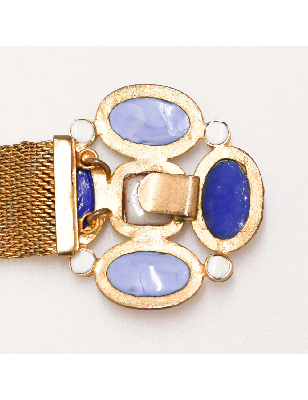 CHANEL Vintage molten glass belt