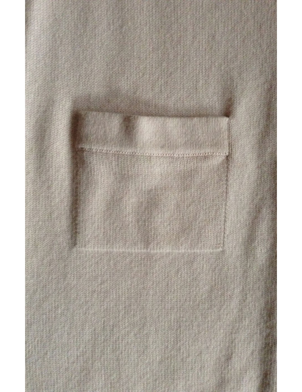 gilet long CHANEL cachemire rose t 38