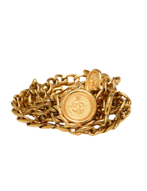 Ceinture triple rangs CHANEL Vintage