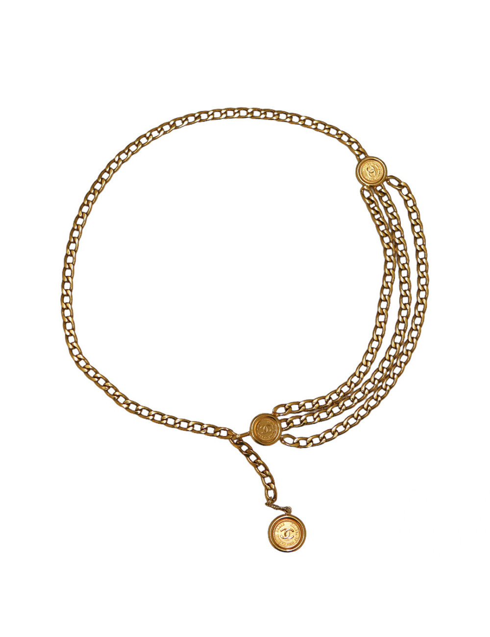 Ceinture triple rangs CHANEL Vintage