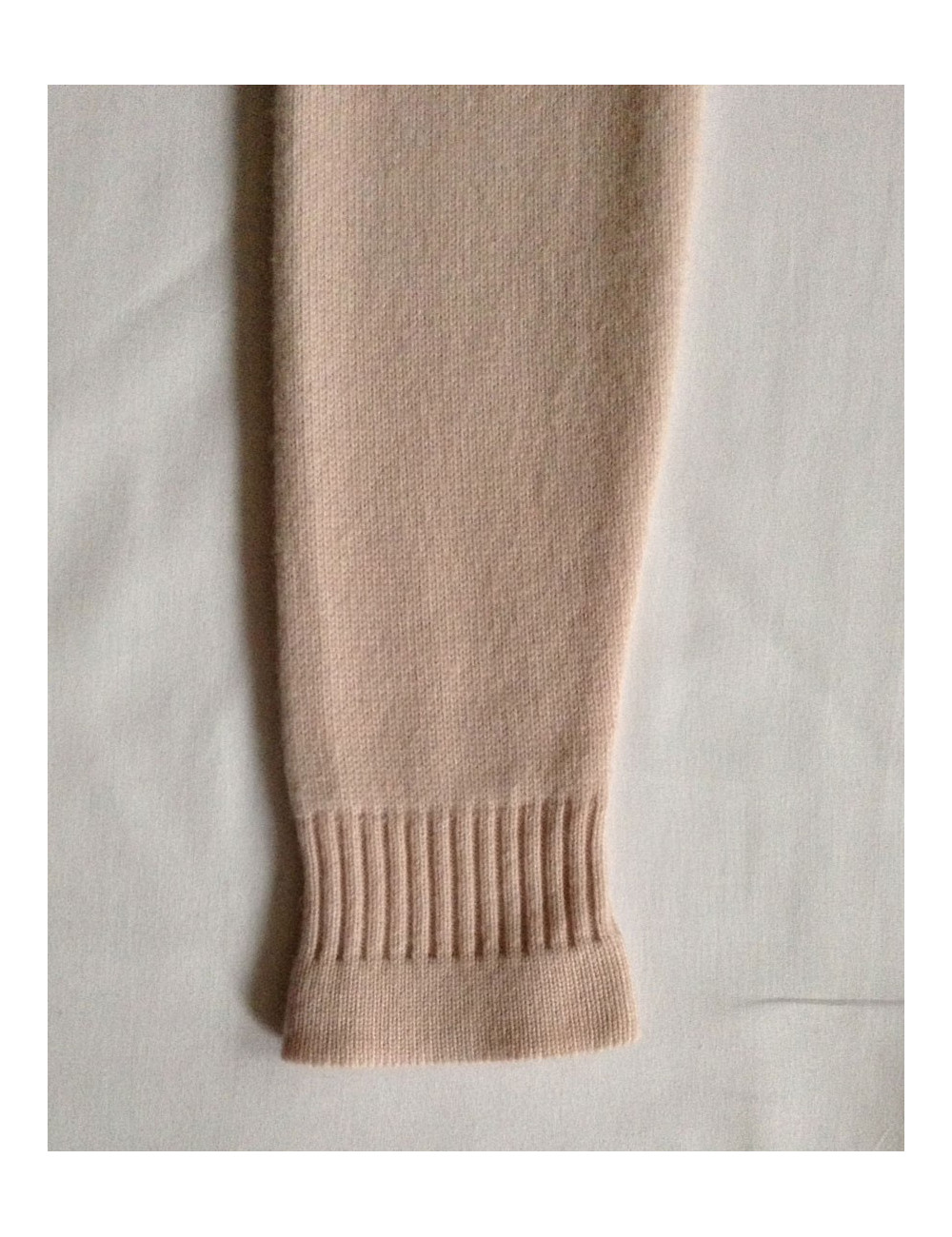 gilet long CHANEL cachemire rose t 38