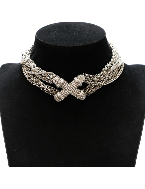 Shoker CHANEL chaines strass