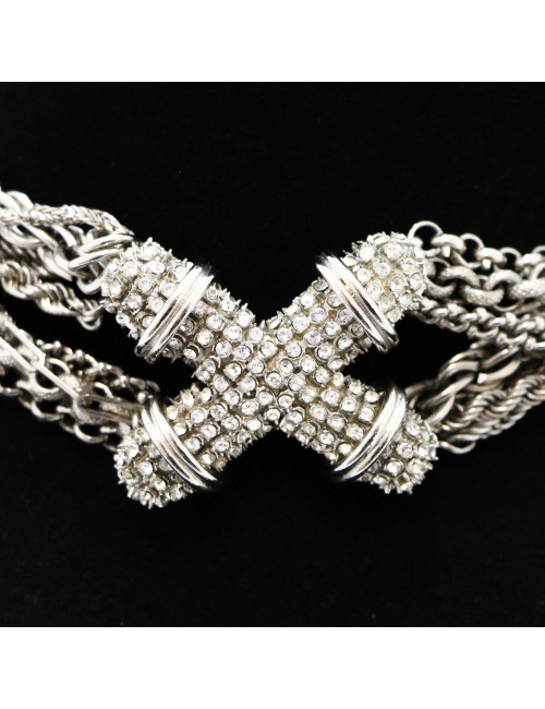 Shoker CHANEL chaines strass