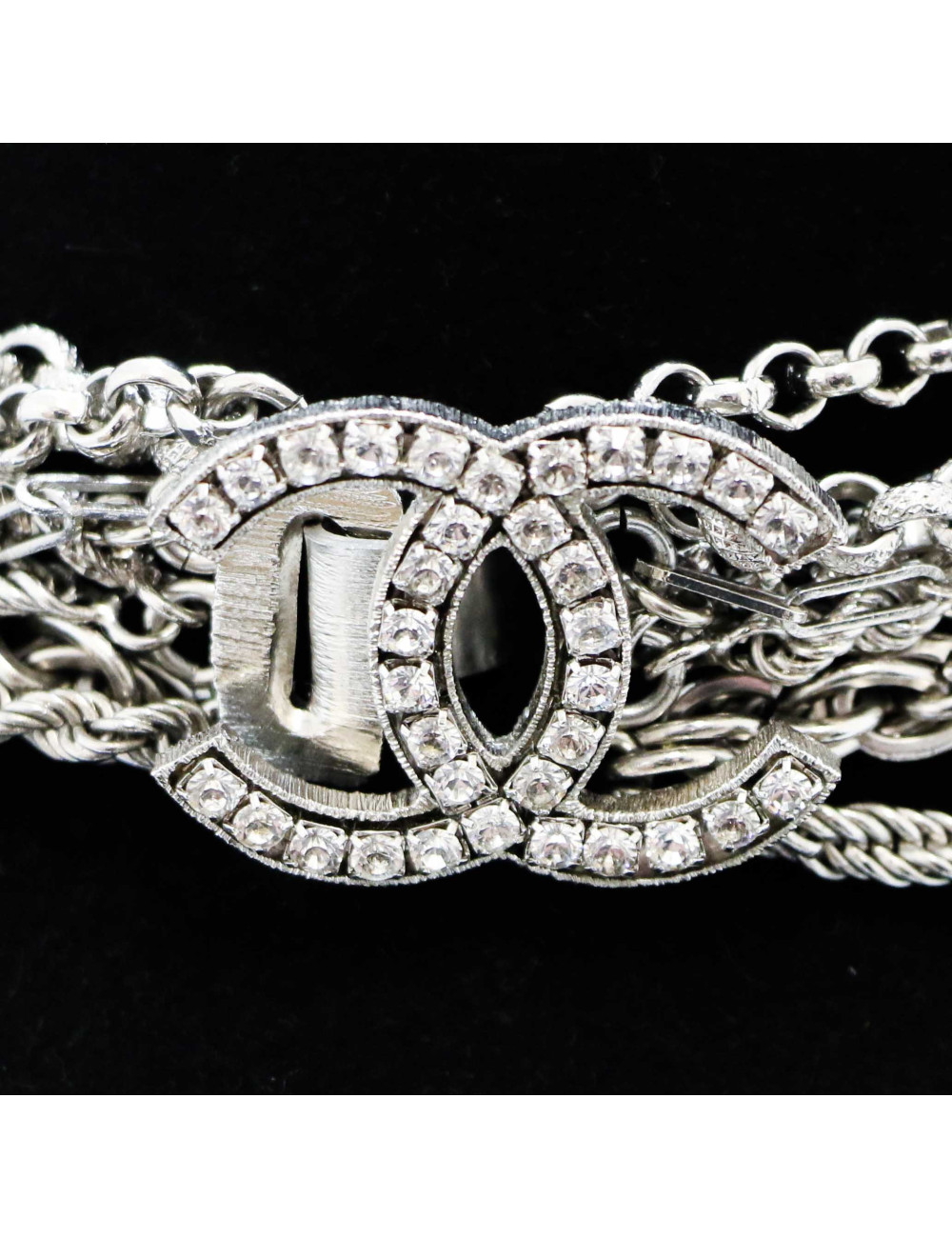 Shoker CHANEL chaines strass