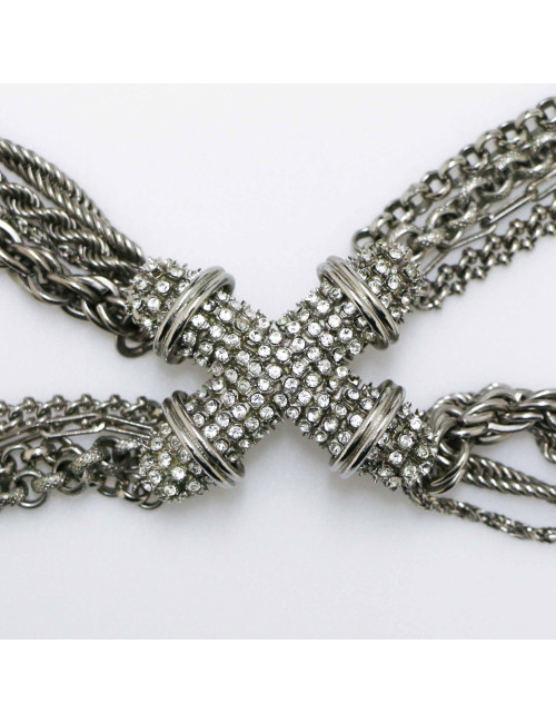 Shoker CHANEL chaines strass