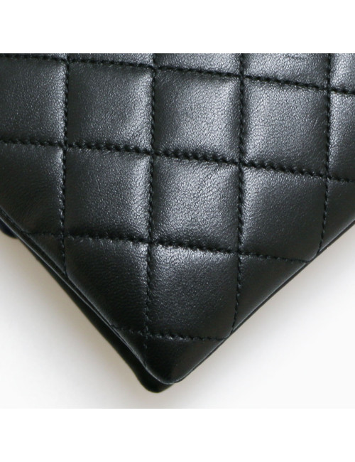 Sac CHANEL cuir d'agneau tricolore