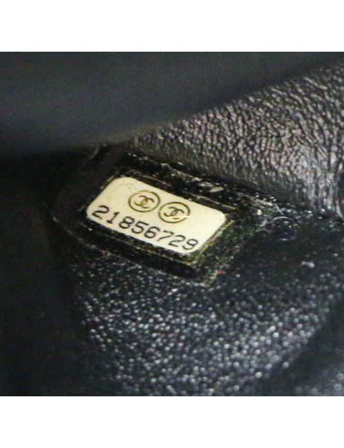 Sac CHANEL cuir d'agneau tricolore