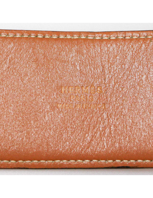 Ceinture HERMES CDC gold