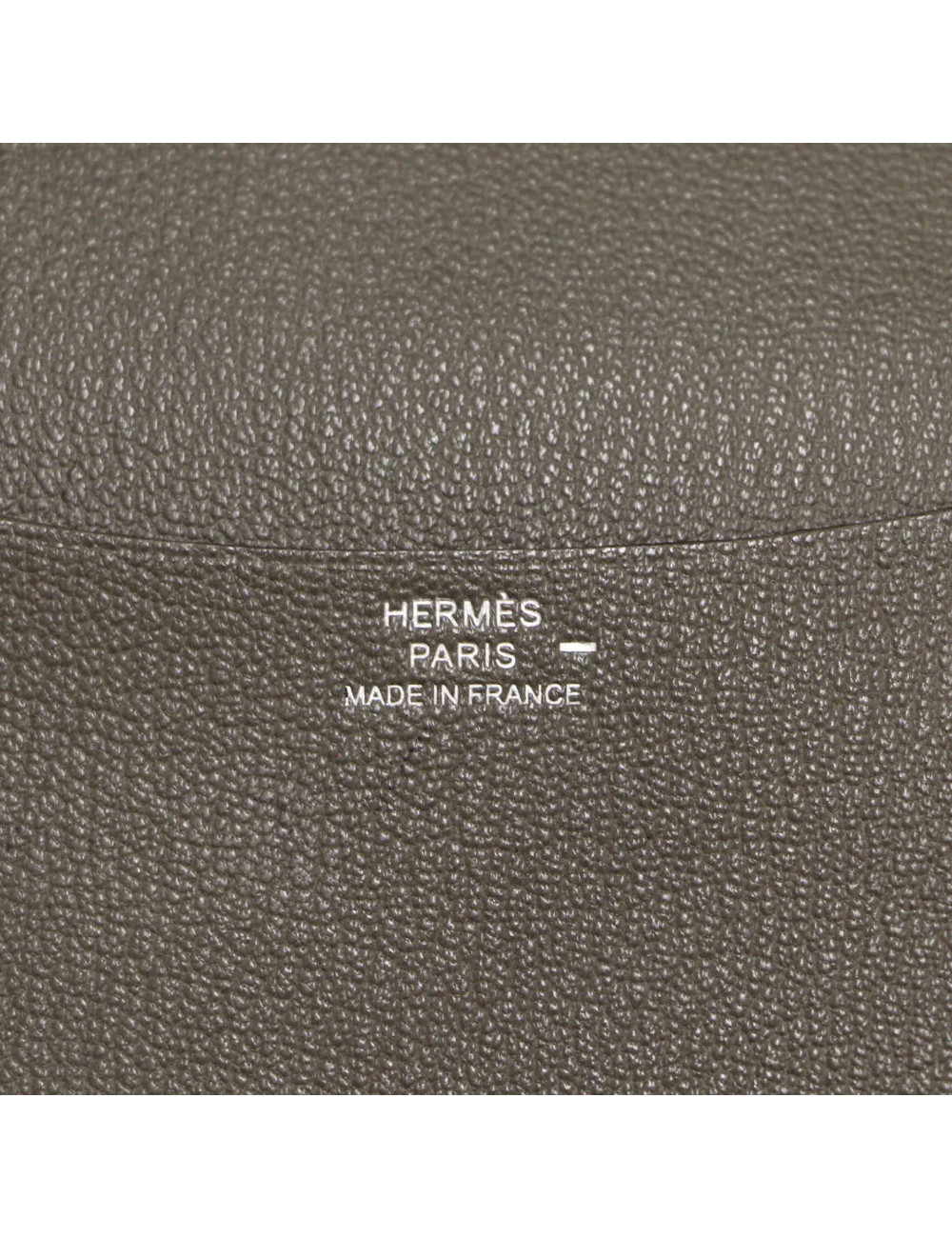 Porte agenda HERMES lezard vert