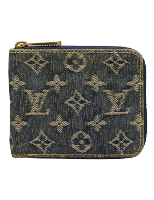 Porte monnaie LOUIS VUITTON denim