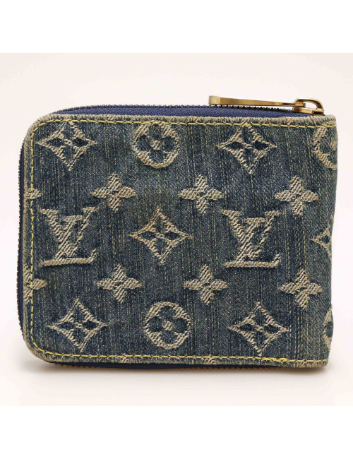 Porte monnaie LOUIS VUITTON denim