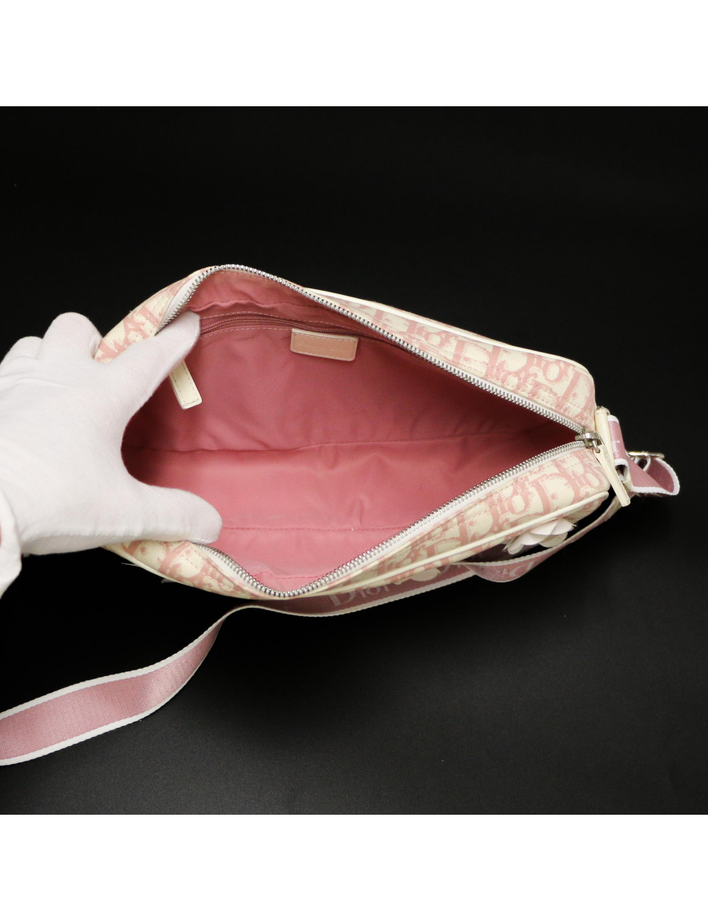 Sac DIOR oblique rose