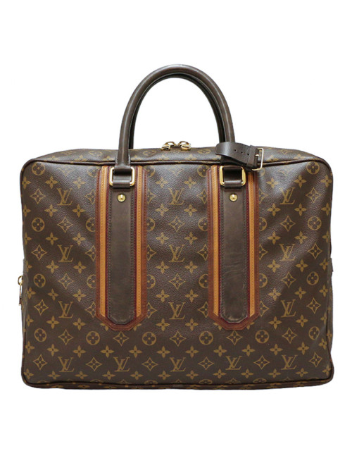 Sac 24 h LOUIS VUITTON toile Monogram