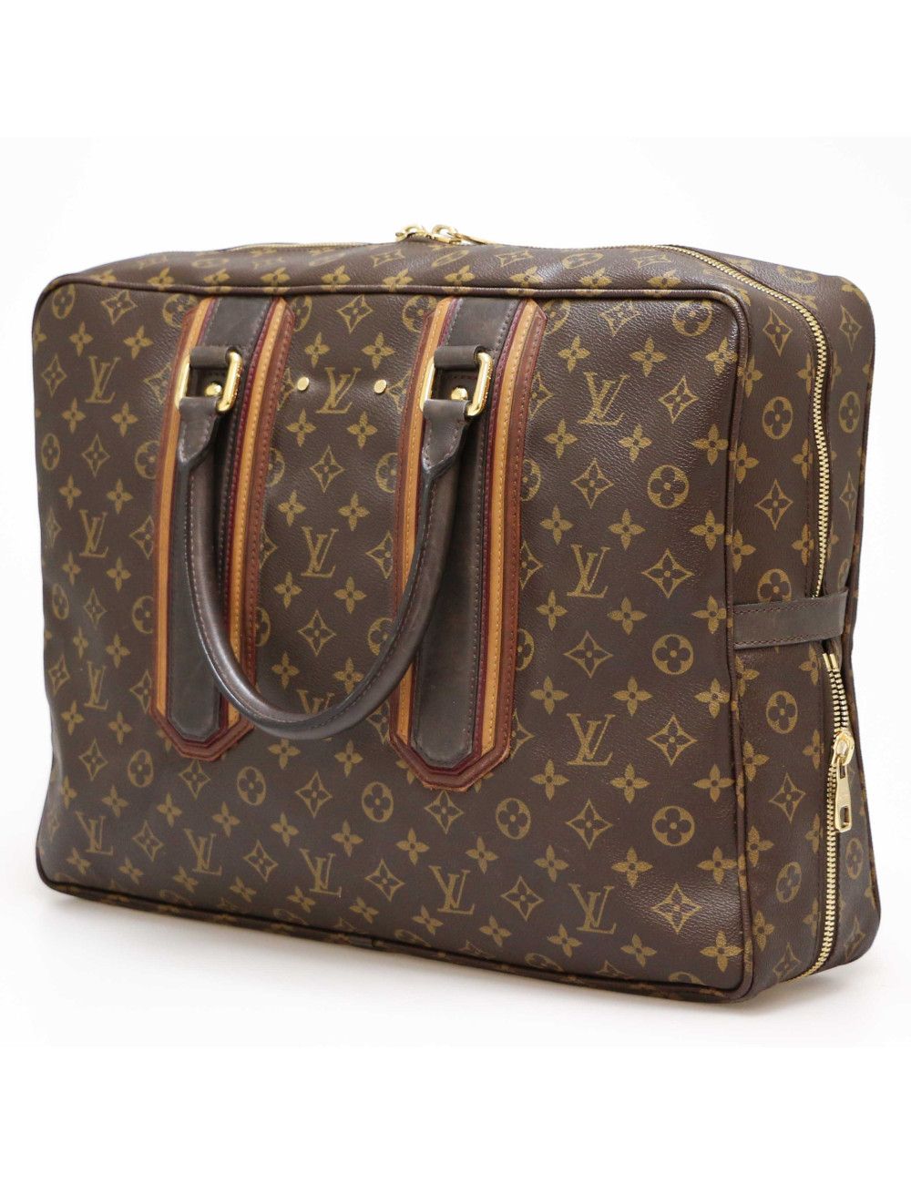Sac 24 h LOUIS VUITTON toile Monogram