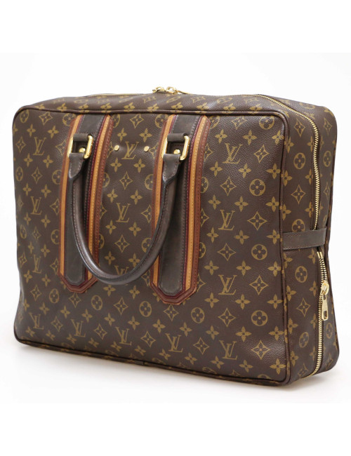 Sac 24 h LOUIS VUITTON toile Monogram