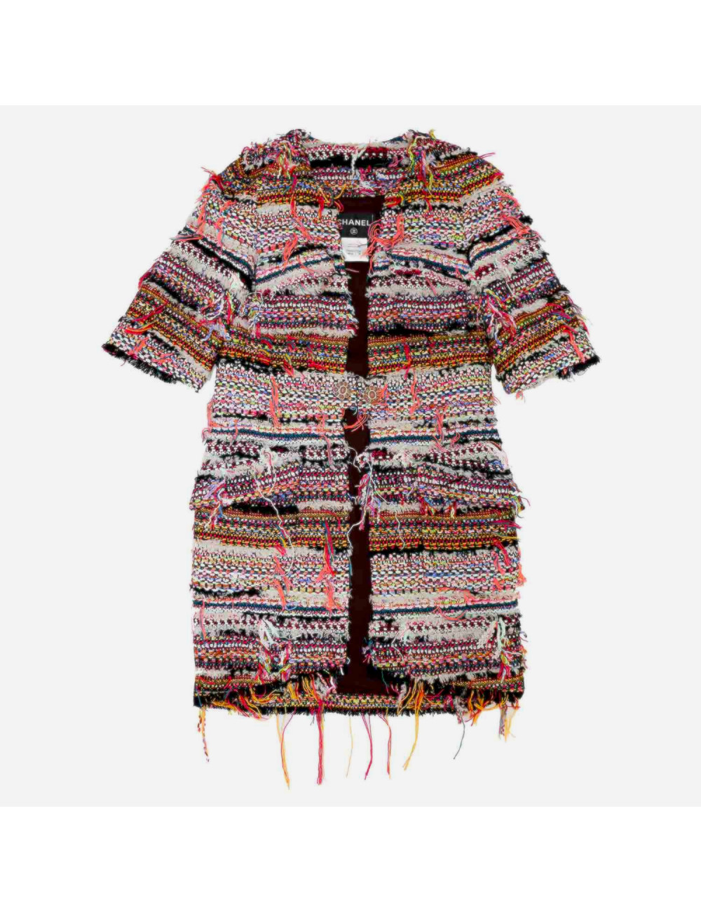 Manteaut T 36 CHANEL broderies Lesage