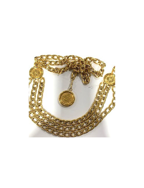 Ceinture triple rangs CHANEL Vintage
