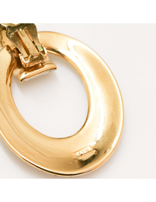 Clips strass pendants