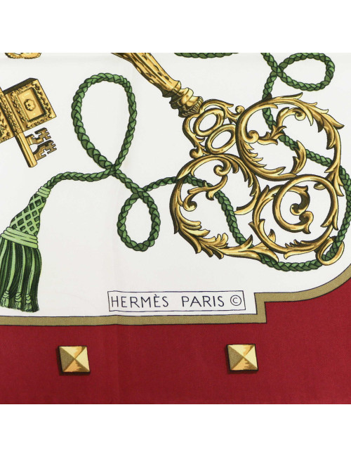 Carrée HERMES 90/90 Les Clefs