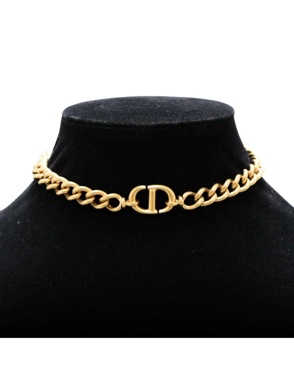 Collier CHRISTIAN DIOR doré