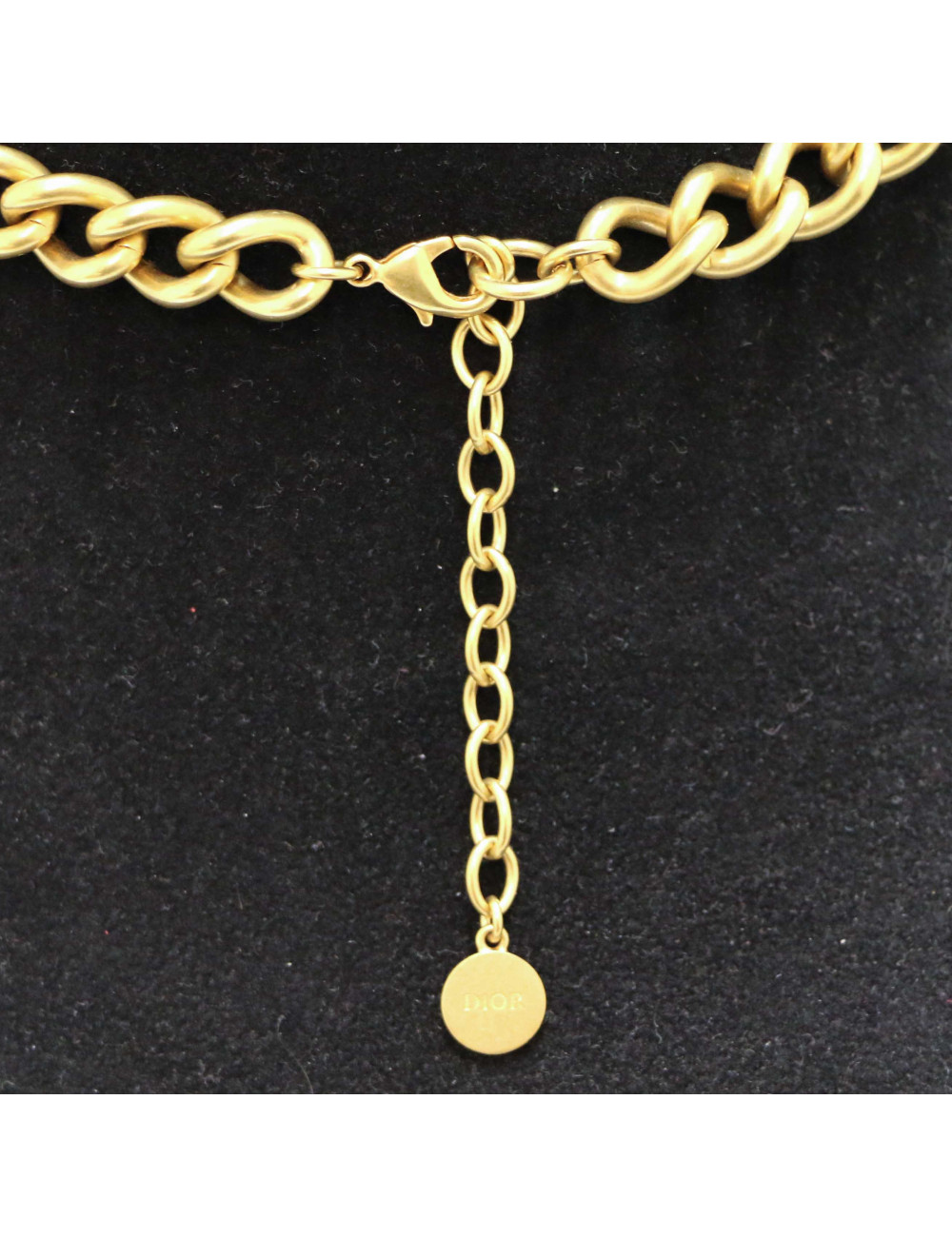 Collier CHRISTIAN DIOR doré