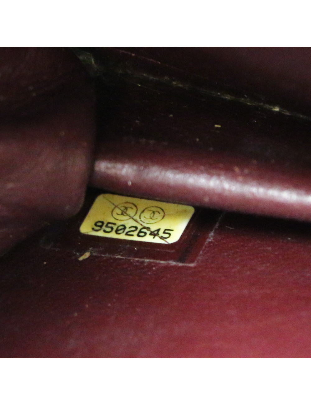 Mini sac CHANEL WOC cuir matelassé noir