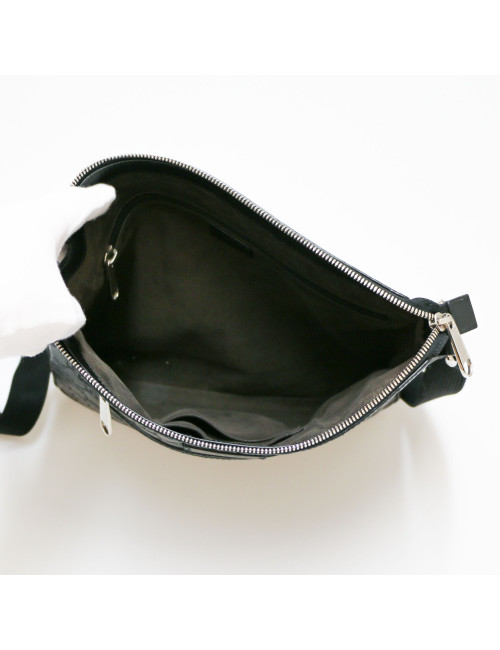 Sacoche GUCCI cuir embossé