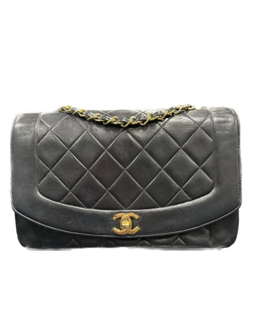 Sac Diana CHANEL classique noir