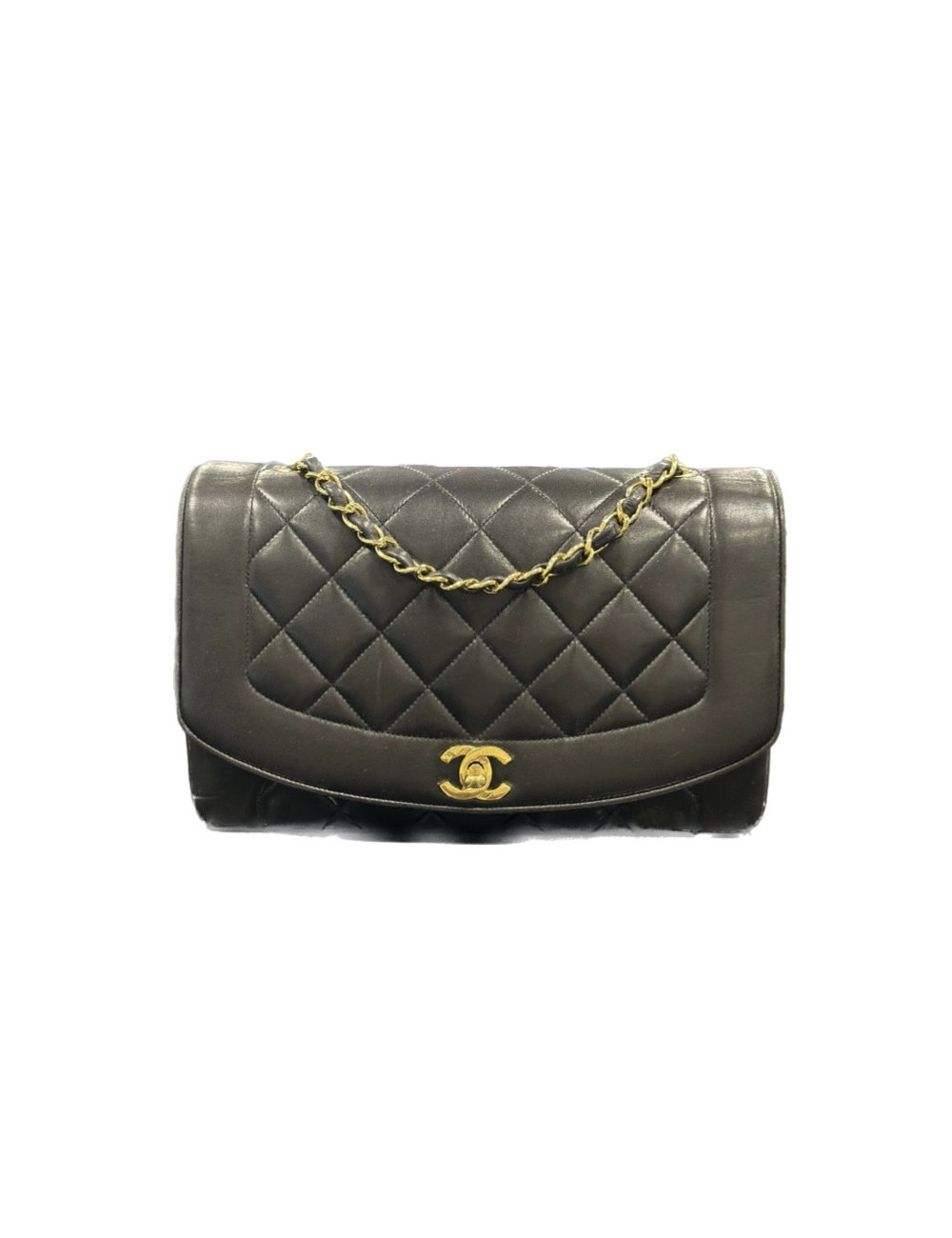 Sac classique Diana CHANEL noir