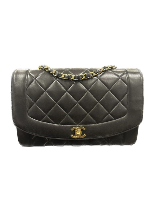 Sac CHANEL vintage Diana noir