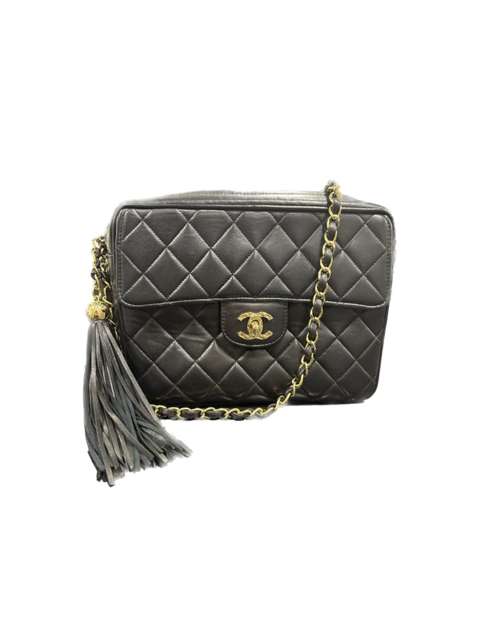 Sac Camera vintage CHANEL trompe oeil