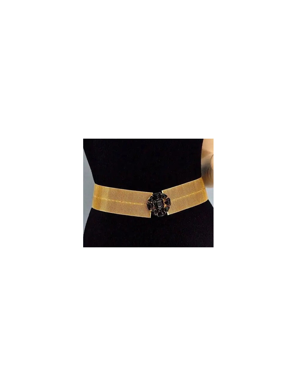 Ceinture Couture CHANEL pâte de verre 